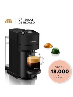 Cafetera Vertuo Next Negra